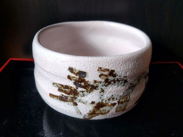 Sakura Shino - Minoyaki chawan, matcha tea készítéséhez, Japán - Image 6