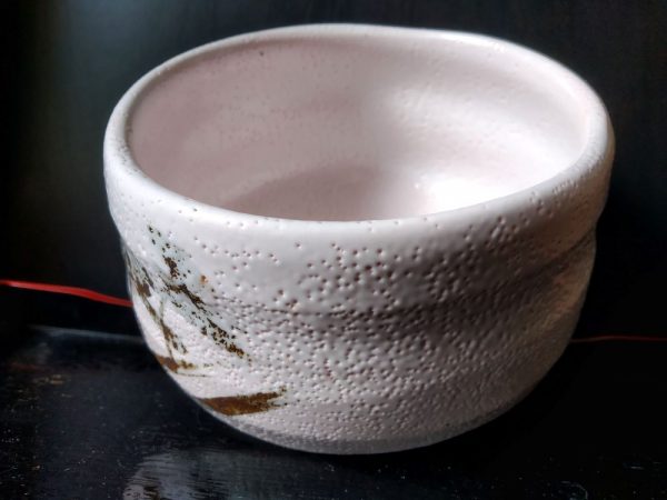 Sakura Shino - Minoyaki chawan, matcha tea készítéséhez, Japán - Image 5