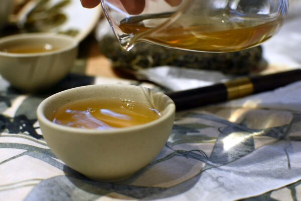Naka Xiao Shu „Az öröm lángja” – Legmagasabb Csúcs Teakert | 2025 Sheng Puerh - Image 4