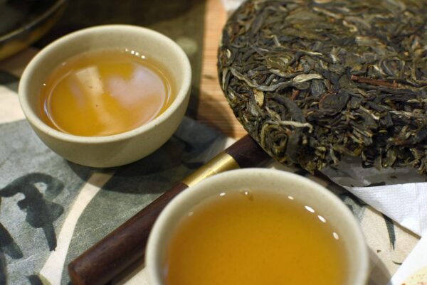 Naka Xiao Shu „Az öröm lángja” – Legmagasabb Csúcs Teakert | 2025 Sheng Puerh - Image 3