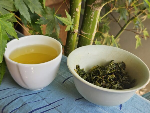 Kawane Kōshun Aocha, japán oolong - organikus tea - Masui-kert 25g, SHINCHA 2025 - Image 4