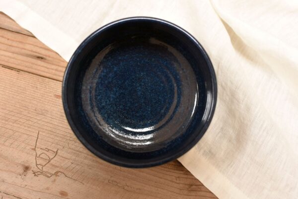 Mély űr - Minoyaki chawan, Han Tsutsu-Gata forma - Image 4