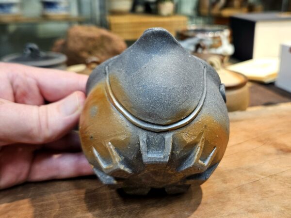 Bizen houhin 200ml - japán fatüzes kerámia, Uchida Kazuhiko - Image 7