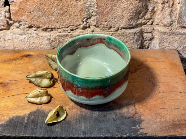 Aurora Borealis | Minoyaki chawan - Image 2
