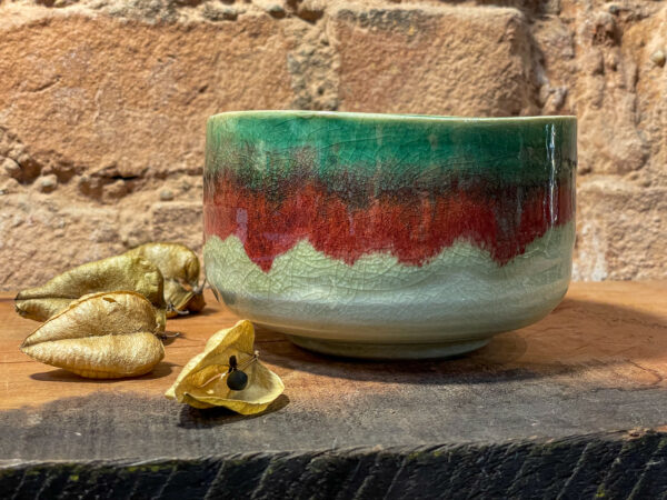 Aurora Borealis | Minoyaki chawan