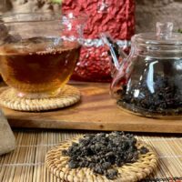 Faszénen pirított Alishan GABA oolong 2025 | sütött, aromás tea