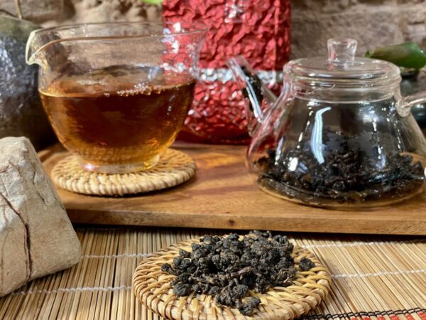 Faszénen pirított Alishan GABA oolong 2025 | sütött, aromás tea