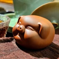 Mosolygós malac teaszent - kiemelkedő buborékvető képesség  :)