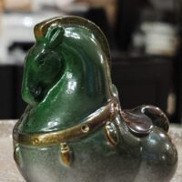 Tang Ló - forró víz hatására színét változtató zöld teaszent - 2026, a Tűz Ló éve!