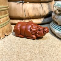 Gyapjas bivaly, vörösagyag teaszent 10 cm