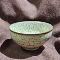 Geyao Celadon, repedezett mázas csésze - 85 ml