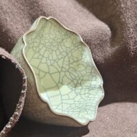 Geyao Celadon, repedezett mázas csésze - 75 ml